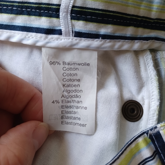 Striped Women's Capris - Picture 4 of 7